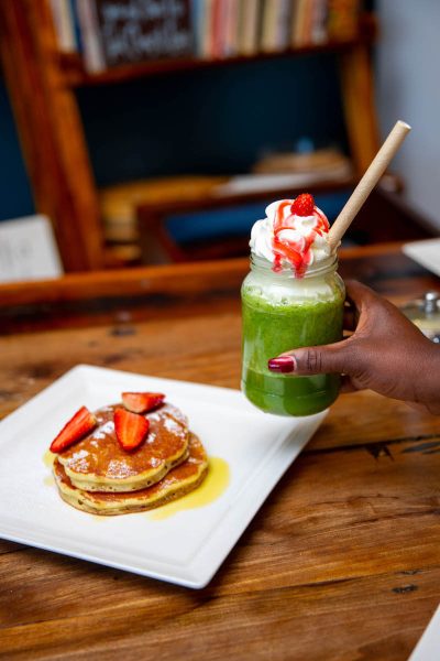 Smoothies and Pancakes at Salt
